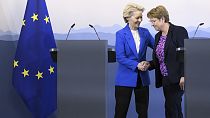 President of the European Commission Ursula von der Leyen and president of the Swiss Confederation Viola Amherd have announced a deal between the EU and Switzerland