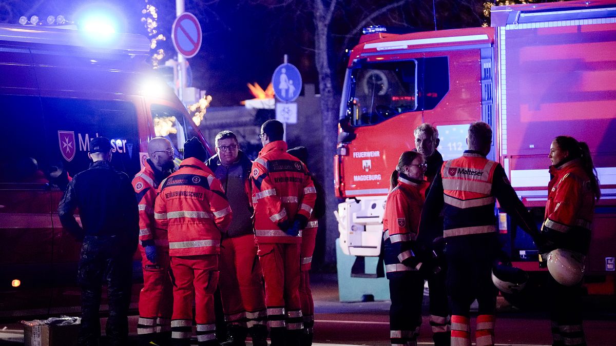 Two confirmed dead and dozens wounded as car drives into German Christmas market