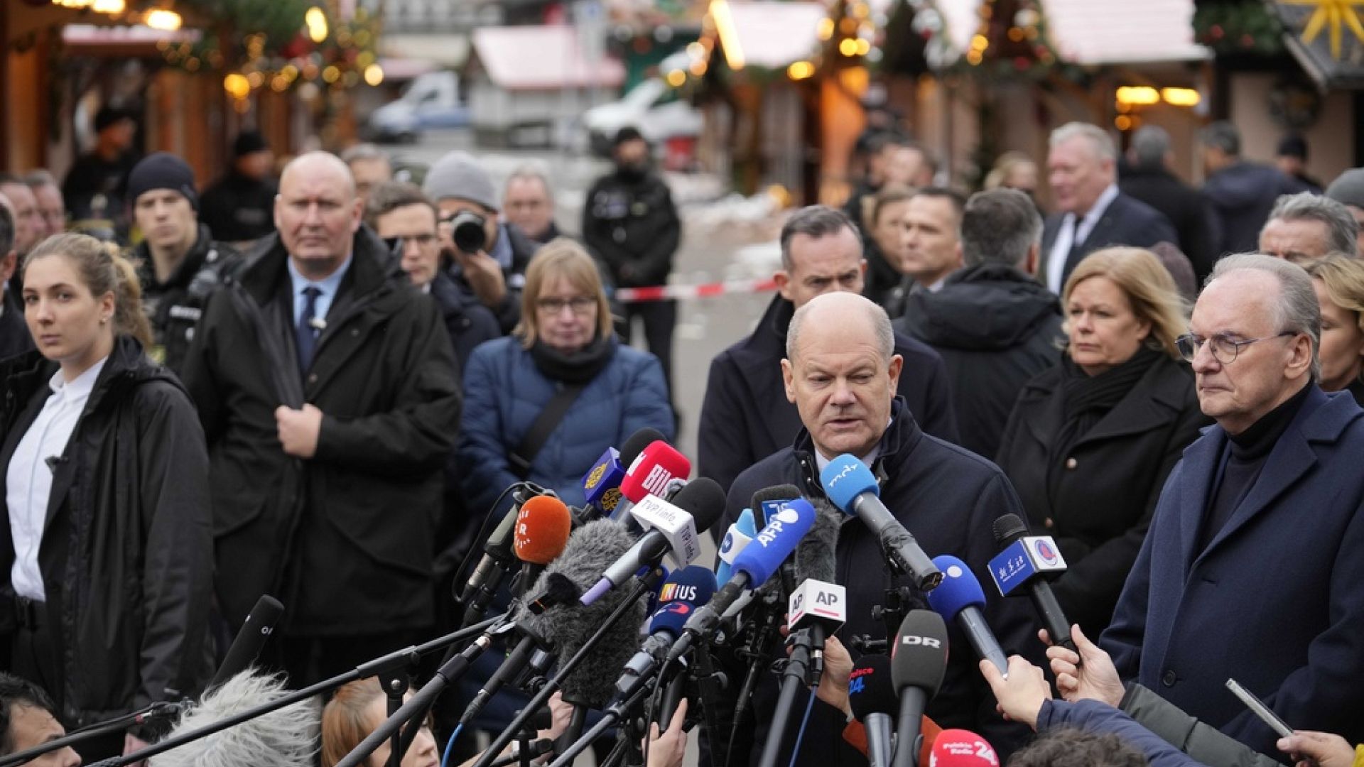 Bundeskanzler Olaf Scholz in Magdeburg Euronews