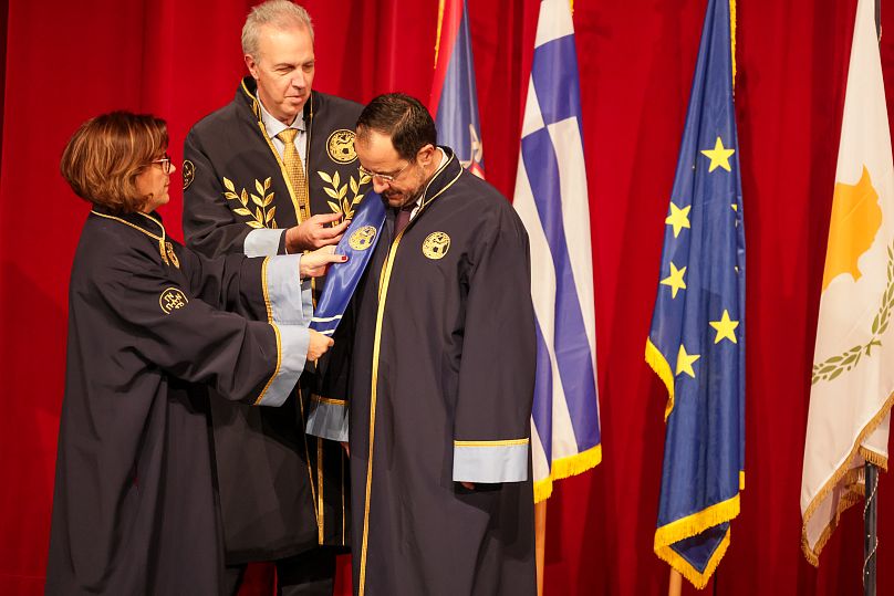 Ο πρόεδρος της Κυπριακής Δημοκρατίας Νίκος Χριστοδουλίδης