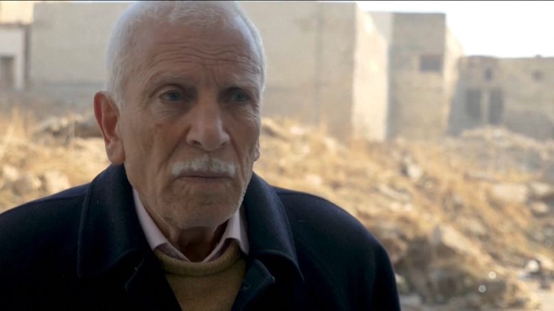 Dr Obeid Diab fled his home after the bombing began under Al-Assad's regime.