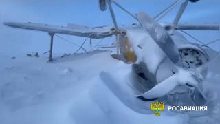 L'aereo precipitato in Kamchatka, Russia