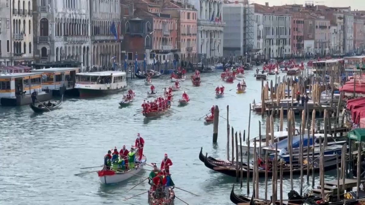 Venise : Noël pieds dans l'eau... Ou presque