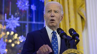 Il presidente Joe Biden in una foto scattata il 16 dicembre