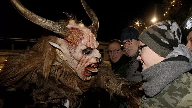 A Krampus run in Austria