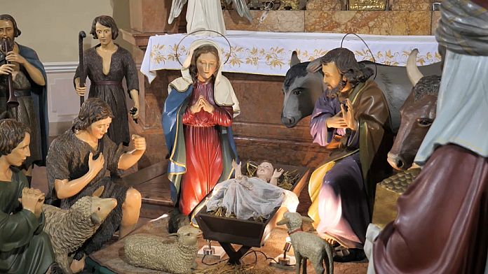 Ungheria, alla chiesa di Pécs un presepe a grandezza naturale