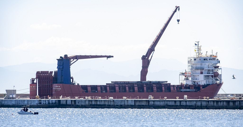 Russan cargo ship sinks off the coast of Spain following engine room explosion Russan cargo ship sinks off the coast of Spain following engine room explosion