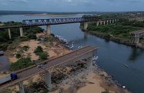 Bridge collapse in Aguiarnopolis, Brazil