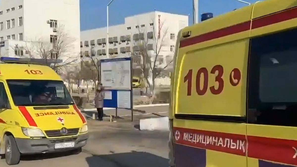 Azerbaijan Airlines plane crashes near Aktau in Kazakhstan, 42 likely dead