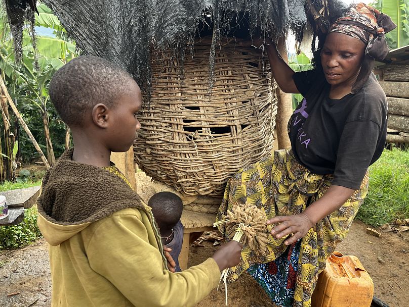 For the children under the care of these grandmothers, life is different. 