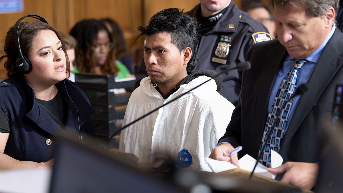 Man accused of NYC subway murder fanned flames with a shirt, prosecutors say