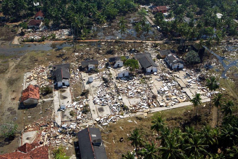 ARCHÍV: Galle városa a pusztítás után - Srí Lanka, 2004. december 29.