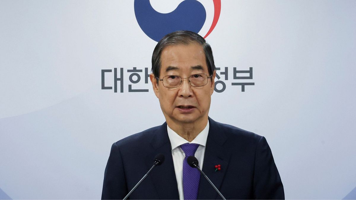 South Korea’s opposition strikes to question appearing President Han Duck-soo