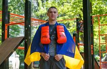 Vlad Rudenko, who was abducted and forcefully deported by Russian forces from his home in Kherson 
