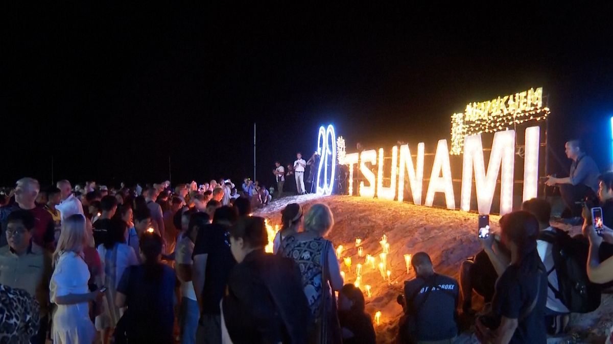 Candlelight vigil in Thailand on tsunami's 20th anniversary