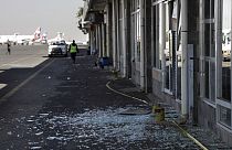 Yemen Airport Aftermath
