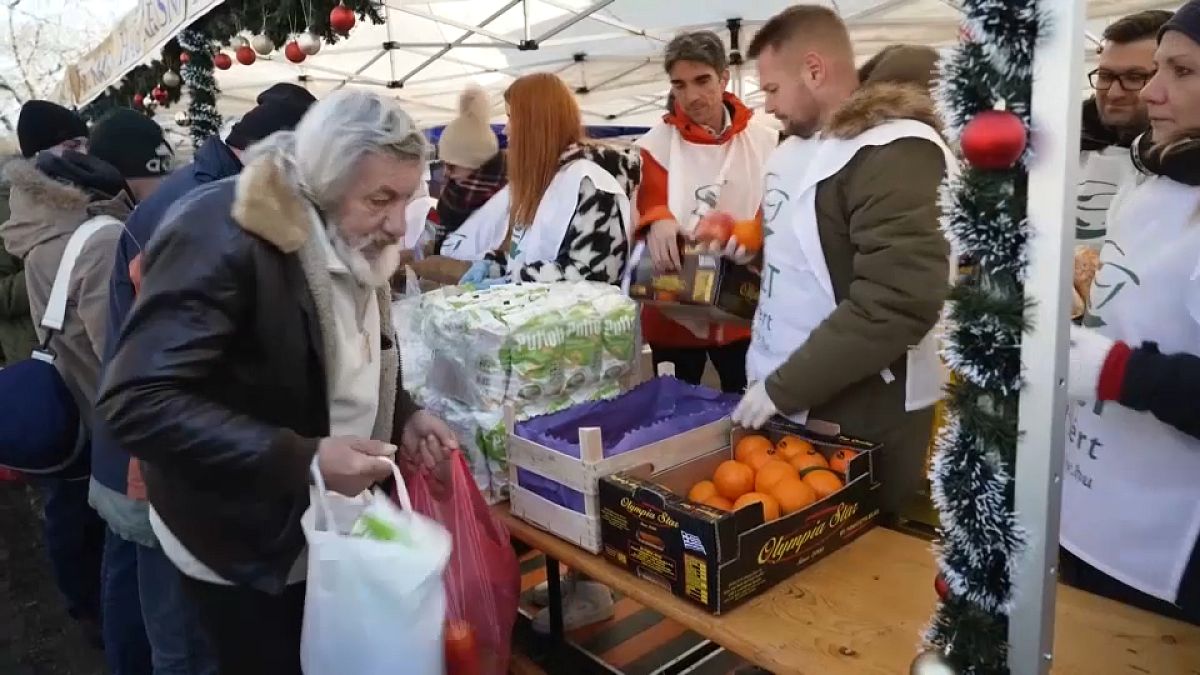 Des repas de Noël pour des milliers de Hongrois