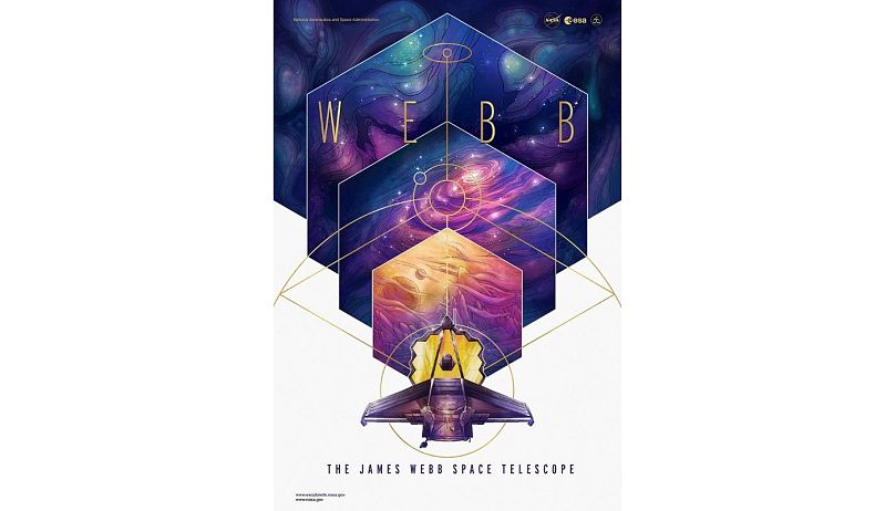 James Webb Space Telescope Poster, NASA
