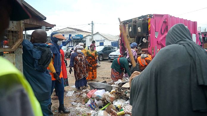 Cleanup continues in Mayotte two weeks after Cyclone Chido