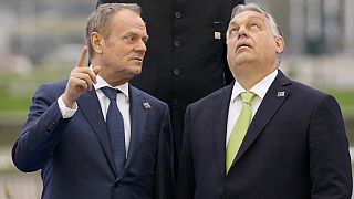 Tusk and Orban.