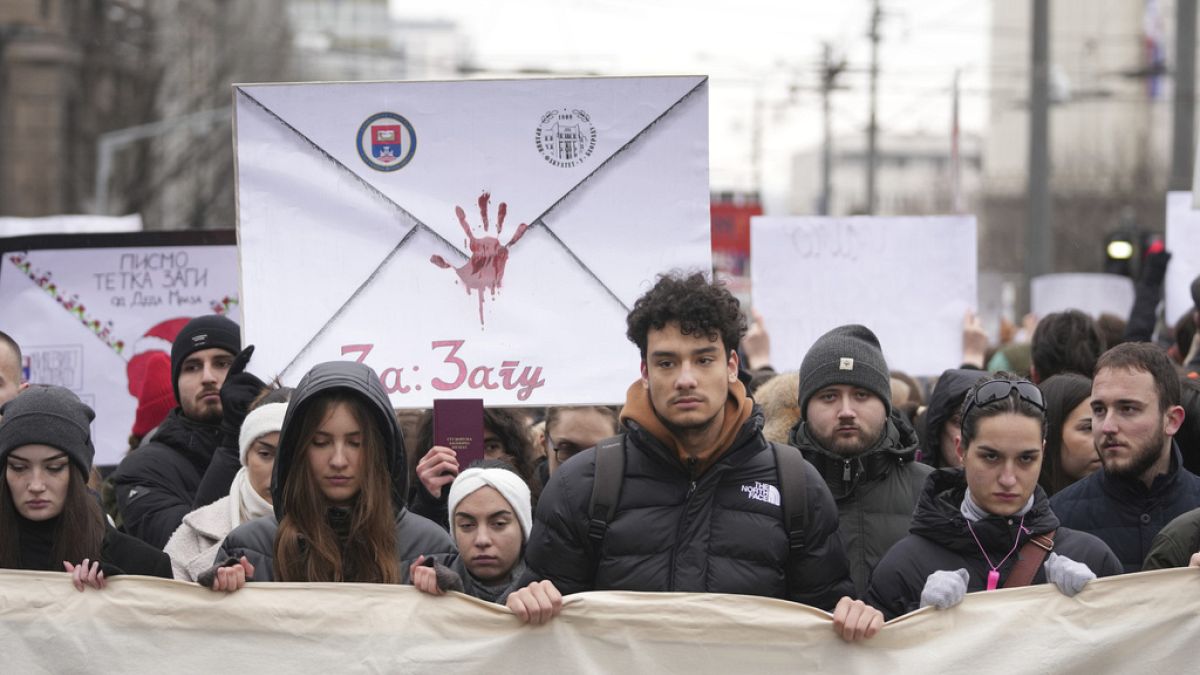 Serbie : les étudiants demandent des comptes pour la tragédie de Novi Sad