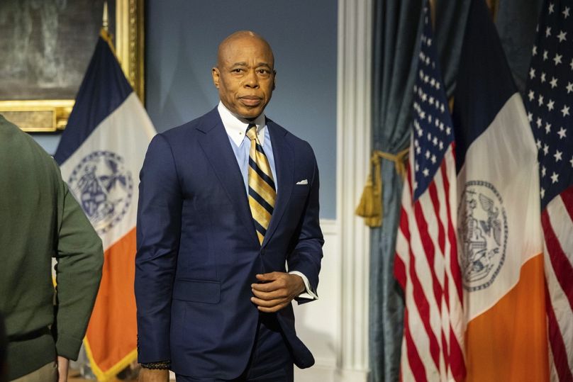 Eric Adams, New York polgármestere