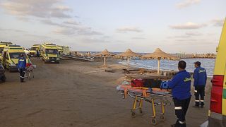 Una spiaggia di Marsa Alam, in Egitto, dove lo scorso novembre era affondato uno yacht turistico 