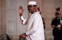 Chad's President General Mahamat Idriss Deby arrives at the 19th Francophonie Summit, at the Elysee Palace, in Paris, 4 October 2024.
