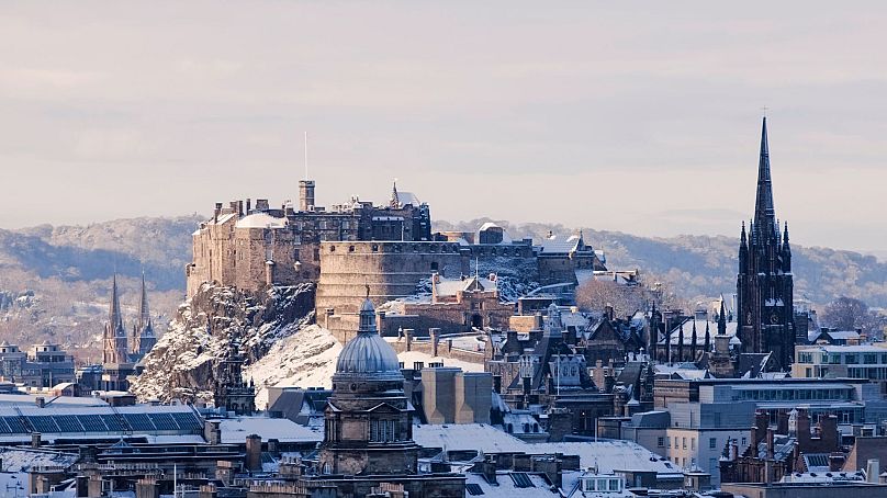 Edinburgh Castle is at the heart of the Hogmanay celebrations