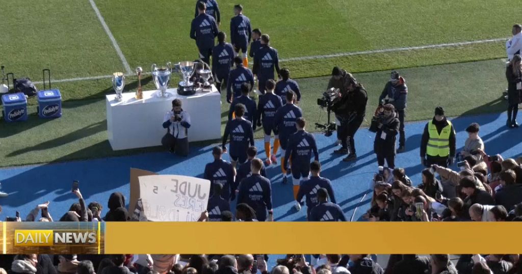 Real Madrid hold last training session of 2024