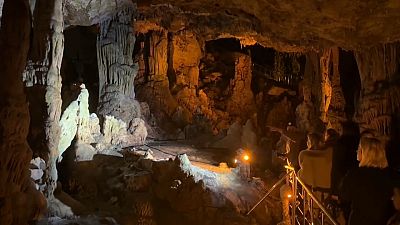 The Ballica Cave's interior.