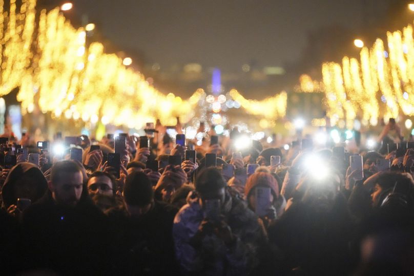 Celebraciones en la capital francesa