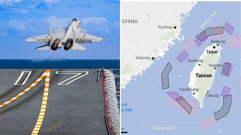 A Shandong és a Joint Sword hadgyakorlat