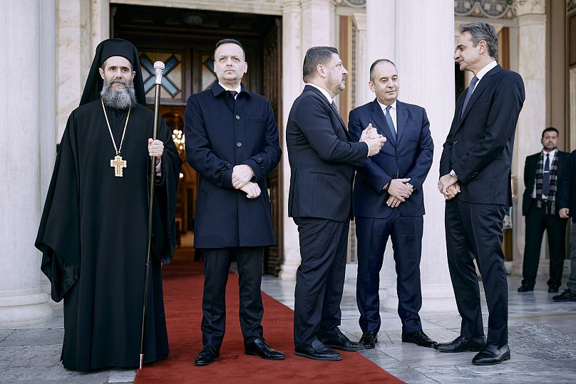 Οι παριστάμενοι εκπρόσωποι της πολιτειακής και πολιτικής ηγεσίας αλλά και της τοπικής αυτοδιοίκησης