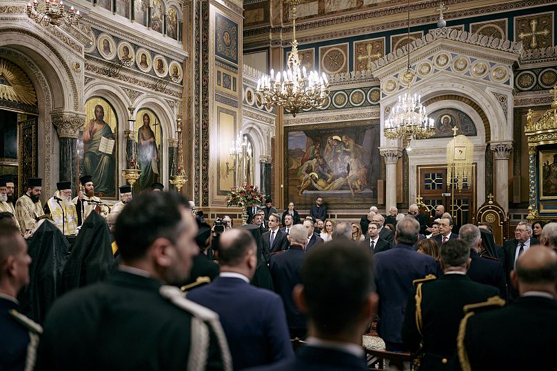 Δοξολογία στη Μητρόπολη Αθηνών