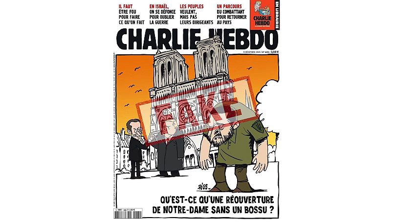 This cover was never published by Charlie Hebdo