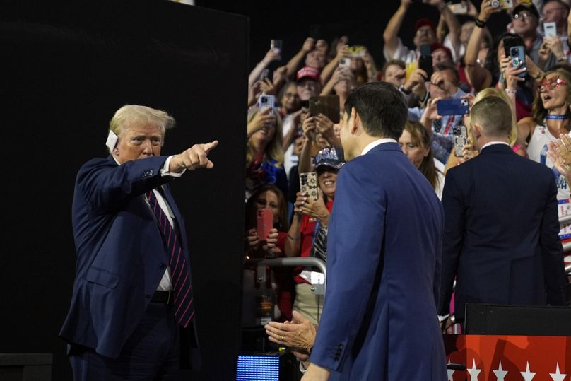 Donald Trump a republikánusok konvencióján