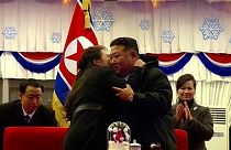 Kim e sua figlia partecipano ai festeggiamenti per il nuovo anno a Pyongyang