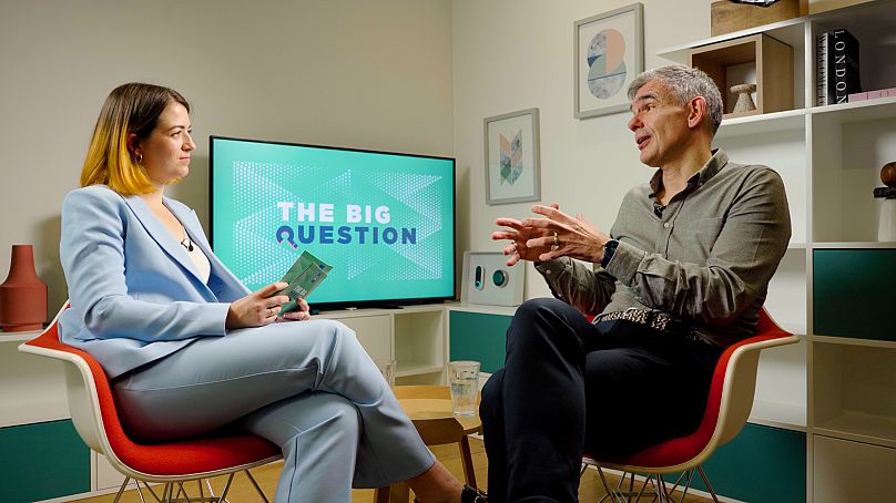 Matt Brittin, EMEA President at Google chats to Hannah Brown on The Big Question. 