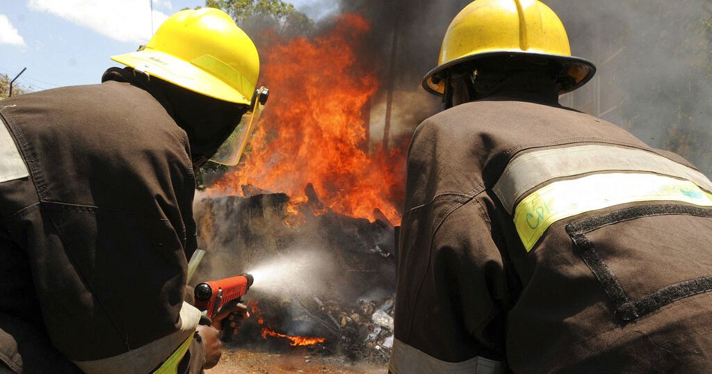 Fire engulfs major market in Ghana’s capital