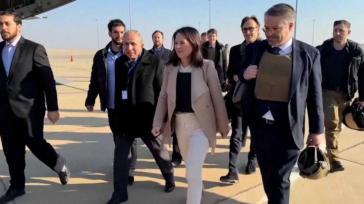 German and French foreign ministers visit Syria