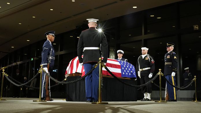 Former US President Jimmy Carter’s six-day state funeral begins in Georgia