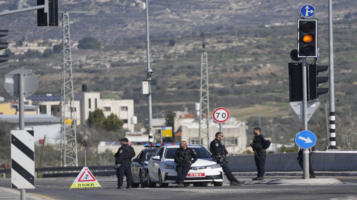 Gunmen kill at least three Israelis in West Bank bus attack