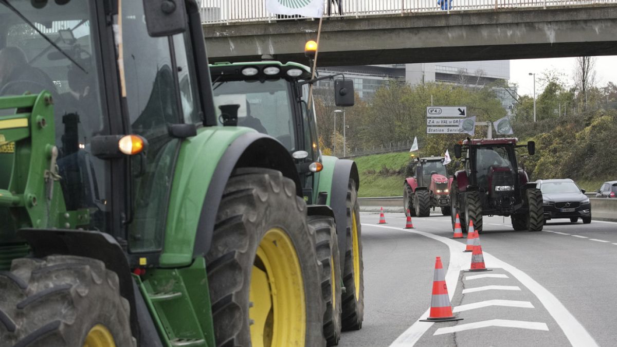 France : les agriculteurs de la Coordination rurale en colère