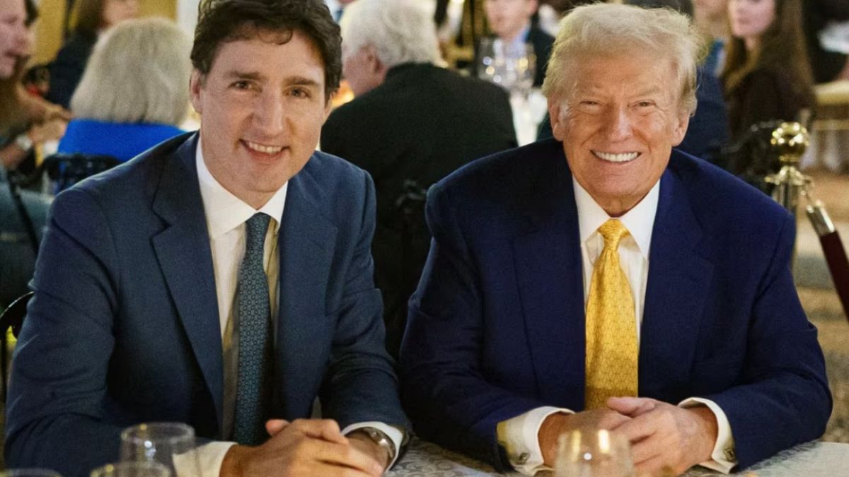 Trudeau ve Trump.