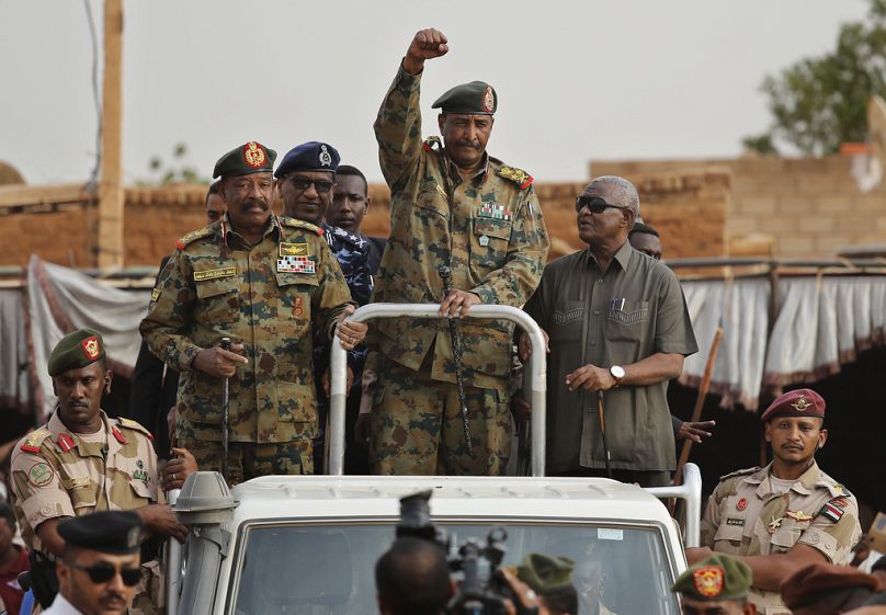 Sudanese General Abdel-Fattah Burhan, head of the SAF.