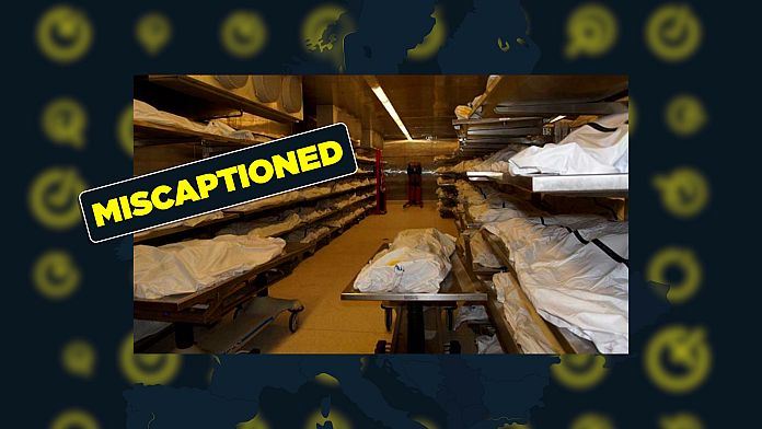 I corpi nelle foto dell'obitorio sui social non sono quelli delle vittime dell'alluvione di Valencia