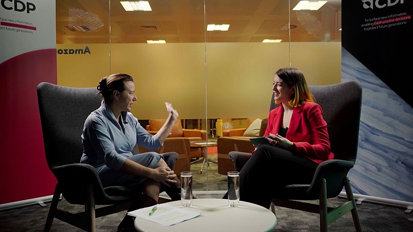 Sherry Madera, CEO of CDP joins Hannah Brown on The Big Question