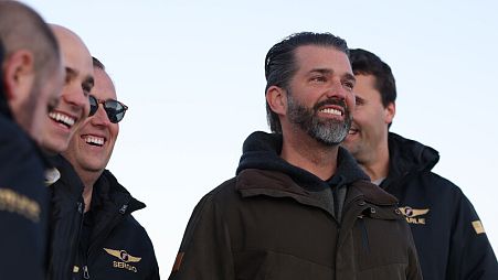 Donald Trump Jr. arriva a Nuuk, Groenlandia, 7 gennaio 2025