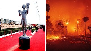 Screen Actors Guild Awards cancel live nominations due to LA wildfires 